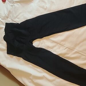 Black maternity leggings size Large